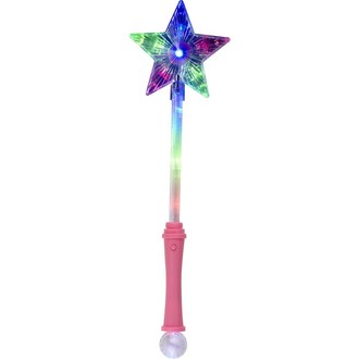 Doplňky na karneval - Kouzelná hůlka Hvězda svítící