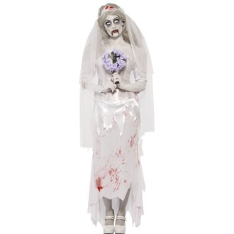 Kostýmy pro dospělé - dámský kostým Zombie nevěsta