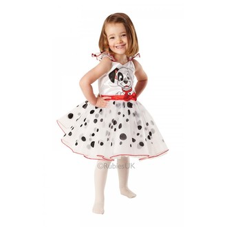 Kostýmy z filmů - Dětský kostým 101 Dalmatínů balerína