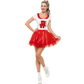 Kostýmy pro dospělé - Kostým Sandy Cheerleader Pomáda