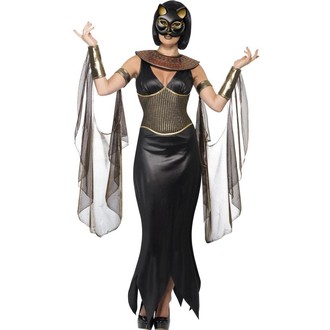 Kostýmy pro dospělé - Dámský kostým Temná kočka bohyně