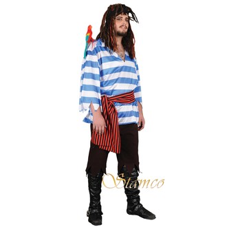 Kostýmy pro dospělé - Kostým Modrý pirát