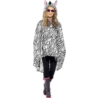 Kostýmy pro dospělé - Pláštěnka Zebra