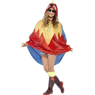 Kostýmy pro dospělé - Pláštěnka Papoušek