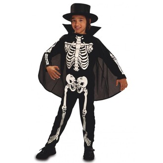 Halloween - Dětský kostým Kostlivec