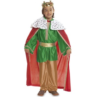 Kostýmy pro děti - Dětský kostým Král zelený