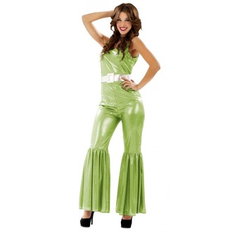 Kostýmy pro dospělé - Kostým Disco zelená