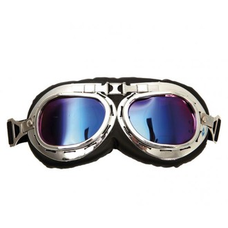 Doplňky na karneval - Brýle Pilot stříbrné