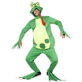 Kostýmy pro dospělé - Kostým Žabí princ