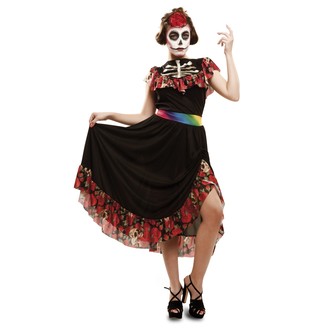 Kostýmy pro dospělé - Kostým Den mrtvých tanečnice