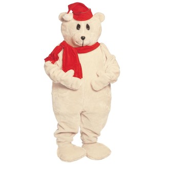 Kostýmy pro dospělé - Maskot Bílý medvěd