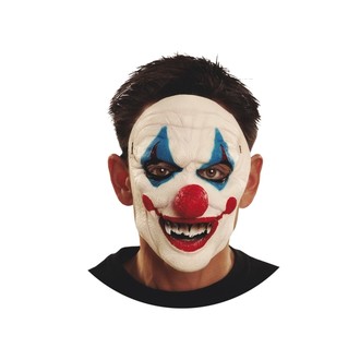 Halloween - Maska obličejová Zjizvený klaun