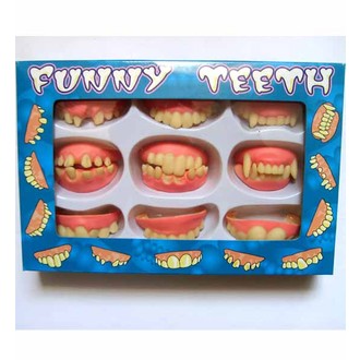 Halloween - Sada 9 druhů zubů