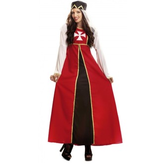 Kostýmy pro dospělé - Středověký kostým hradní paní