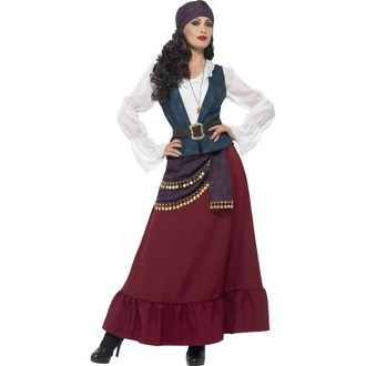 Kostýmy pro dospělé - Pirátský dámský kostým Bukanýrka