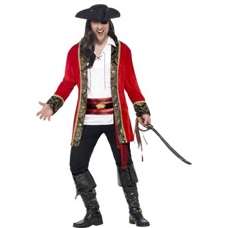 Piráti - pirátský kostým kapitán