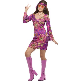 Kostýmy pro dospělé - Kostým Hippiesačka