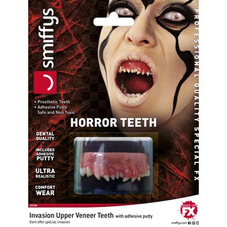 Doplňky na karneval - Zranění Hororové zuby