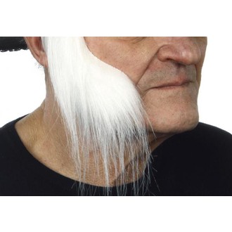 Doplňky na karneval - Licousy přerostlé bílé