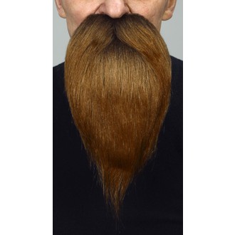 Doplňky na karneval - Plnovous dlouhý rezavý