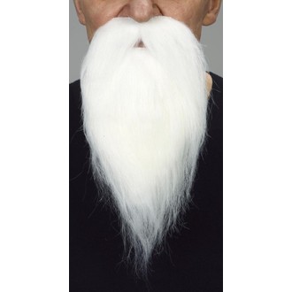Doplňky na karneval - Plnovous dlouhý bílý
