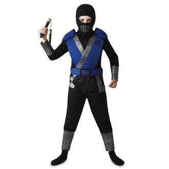 Kostýmy pro děti - Dětský kostým Modrý Ninja