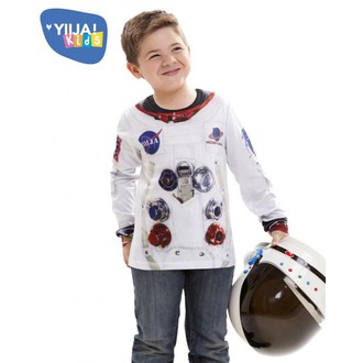 Kostýmy pro děti - Dětské tričko 3D Astronaut