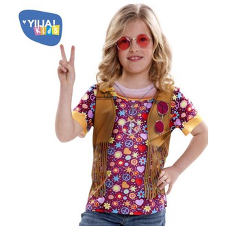 Kostýmy pro děti - Dětské tričko 3D Hippie