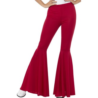 Kostýmy pro dospělé - Kalhoty Hippie, dámské červené