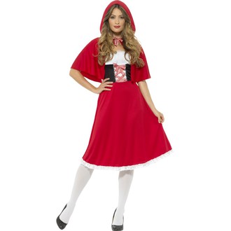 Kostýmy pro dospělé - Dámský kostým Červená Karkulka I