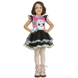 Kostýmy pro děti - Dětský kostým Barevná kostlivka