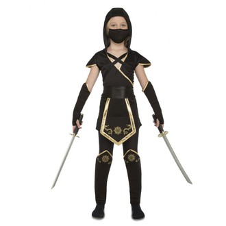 Kostýmy pro děti - kostým Černý Ninja pro holky