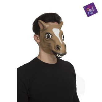 Masky - Škrabošky - Polomaska Kůň