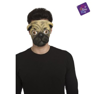 Masky - Škrabošky - Polomaska Buldog