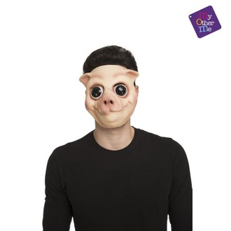 Masky - Škrabošky - Polomaska Prase