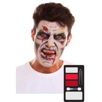 Líčidla - Make up - krev - Make up Sada Zombie