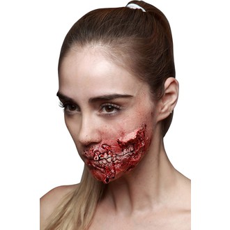 Doplňky na karneval - Zranění Zombie pusa