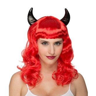 Čert - Mikuláš - Anděl - Paruka Čertice