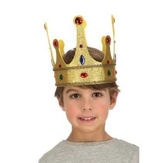 Klobouky - čepice - čelenky - Královská koruna