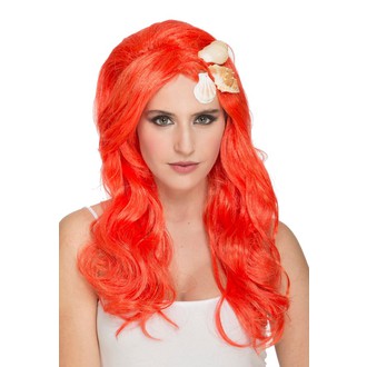 Paruky - Paruka Mořská panna oranžová