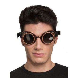 Doplňky na karneval - Brýle Steampunk černé