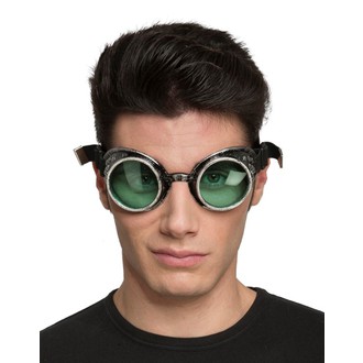 Doplňky na karneval - Brýle Steampunk zelené