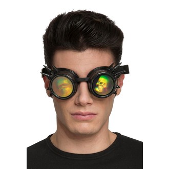 Doplňky na karneval - Brýle Steampunk lebky