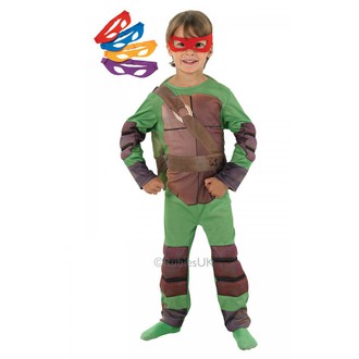 Kostýmy pro děti - Dětský kostým Želvy Ninja deluxe