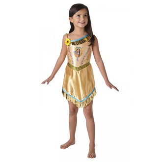 Kostýmy pro děti - Dívčí kostým Pocahontas