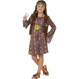 Párty dle tématu - Dětský kostým Hippie