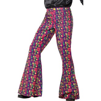 Kostýmy pro dospělé - Kalhoty Hippie, pánské