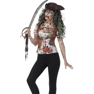 Kostýmy pro dospělé - Kostým Zombie Pirátka
