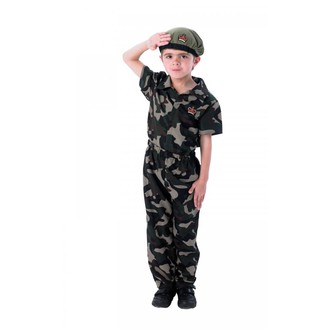 Kostýmy pro děti - Dětský kostým Voják Vojanda