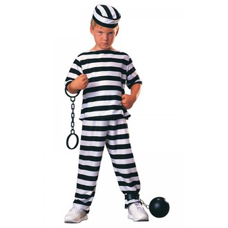 Párty dle tématu - Dětský kostým Vězeň I